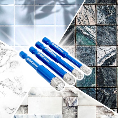 Artikelbild 5 für S&R Diamantbohrer-Set, 4-teilig, Artikelnummer 316337