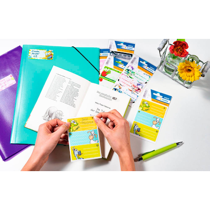 Artikelbild 4 für HERMA Schuletiketten 5599 Tuning, 9 Etiketten, Artikelnummer 601125