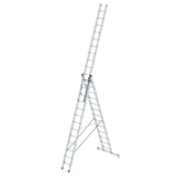 Artikelbild 1 für MUNK Gelenkleiter 11144 silber 3x 13 Sprossen, H: 951,0 cm, Artikelnummer 593388