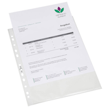 Artikelbild 1 für DURABLE Prospekthüllen DIN A4 transparent genarbt 0,06 mm, 100 St., Artikelnummer 238915