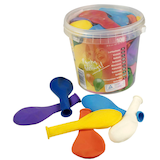 Artikelbild 1 für PAPSTAR Luftballons bunt, 100 St., Artikelnummer 796029