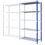 Artikelbild 1 für Manorga Anbau-Schwerlastregal ZA22505NST lichtgrau 125,0 x 50,0 x 200,0 cm, Artikelnummer 227751