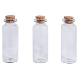 Artikelbild 1 für Rayher Dekogläser transparent mit Korkdeckel, 3 St., Artikelnummer 975122