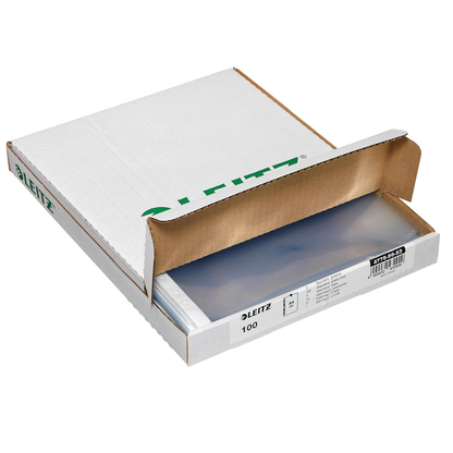 Artikelbild 10 für LEITZ Prospekthüllen 4770 DIN A4 glasklar glatt 0,08 mm, 100 St., Artikelnummer 578625