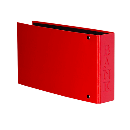 Artikelbild 2 für VELOFLEX VELOCOLOR® Classic Bankringbuch 2-Ringe hellrot 4,5 cm DIN A6 quer, 1 St., Artikelnummer 794859