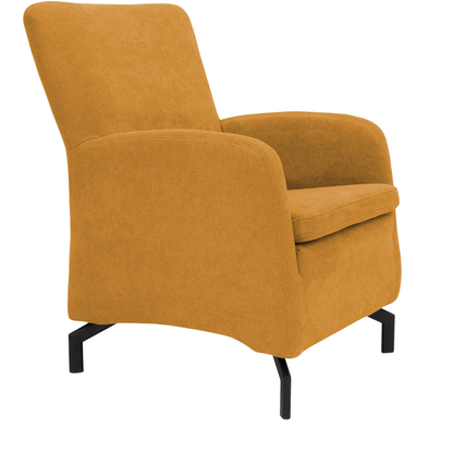 Artikelbild 2 für DOMO Collection Sessel Dallas dunkelgelb schwarz Stoff 68,0 x 82,0 x 93,0 cm, 1 St., Artikelnummer 764617