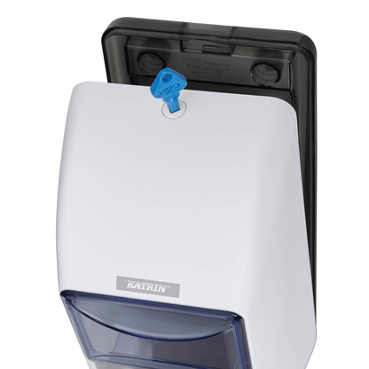 Artikelbild 5 für KATRIN Toilettenpapierspender 92384 weiß Kunststoff, 1 Rollen, Artikelnummer 865263