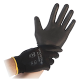 Artikelbild 1 für franz mensch unisex Arbeitshandschuhe Black Ace schwarz Größe L, 12 Paar, Artikelnummer 356903