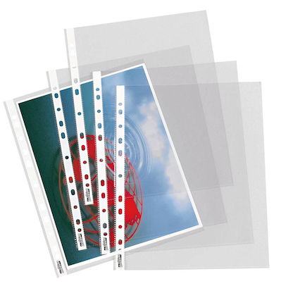 Artikelbild 2 für office discount Prospekthüllen DIN A4 glasklar glatt 0,08 mm, 100 St., Artikelnummer 540351