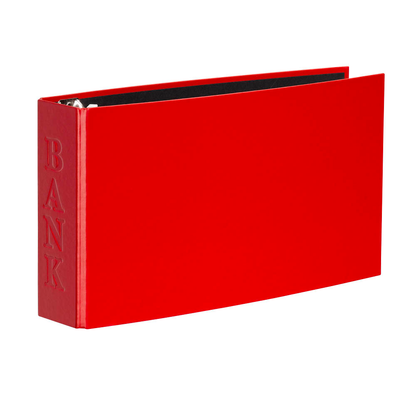 Artikelbild 3 für VELOFLEX VELOCOLOR® Classic Bankringbuch 2-Ringe hellrot 4,5 cm DIN A6 quer, 1 St., Artikelnummer 794859