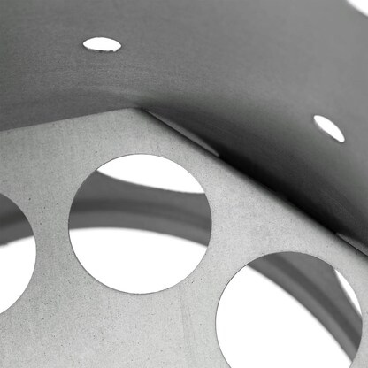 Artikelbild 2 für relaxdays Anzündkamin silber 16,0 cm, Artikelnummer 448573