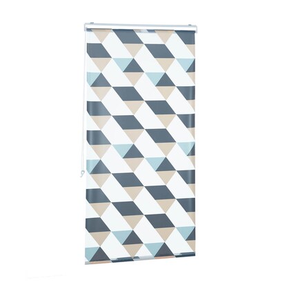 Artikelbild 3 für relaxdays Duschrollo Dreiecke 80,0 x 240,0 cm, Artikelnummer 520953