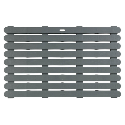 Artikelbild für WENKO Badematte grau 50,0 x 80,0 cm, Artikelnummer 810404