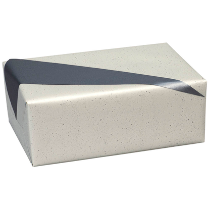 Artikelbild für JUNG SCHÖNER VERPACKEN Geschenkpapier Graphit grau beidseitig bedruckt, 20,0 m, Artikelnummer 873853