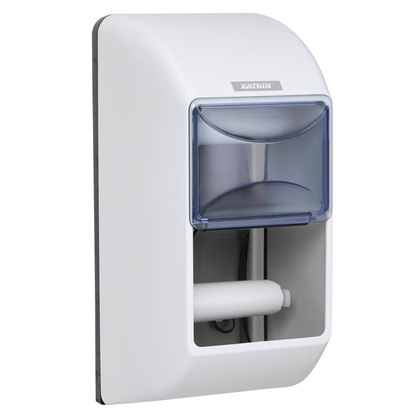 Artikelbild 6 für KATRIN Toilettenpapierspender 92384 weiß Kunststoff, 1 Rollen, Artikelnummer 865263