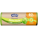 Artikelbild 1 für swirl® Müllbeutel Reißfest & Dicht Aktive Frische 4638 60,0 l grün, 8 St., Artikelnummer 338869