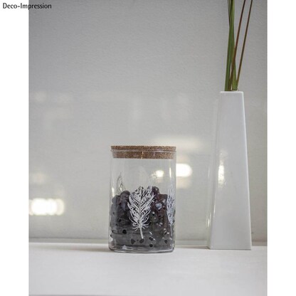 Artikelbild 2 für Rayher Vorratsglas transparent mit Korkdeckel Ø 9,5 cm, 1 St., Artikelnummer 974941