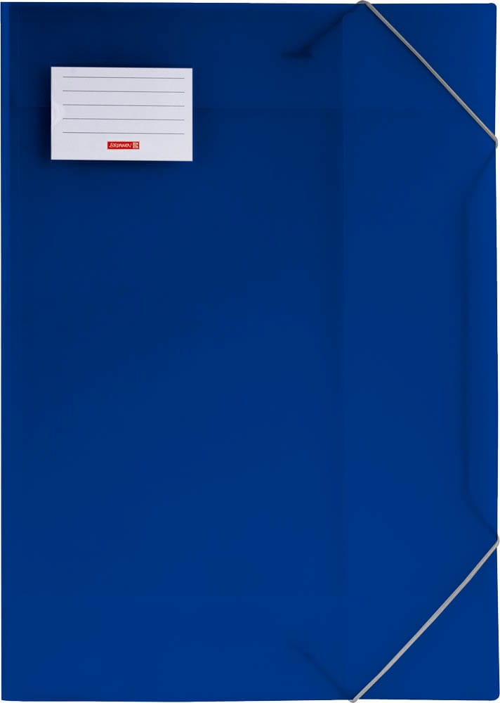 JALEMA Clip Snelhechtmap A4 PVC 150 vel Blauw (pak 10 stuks