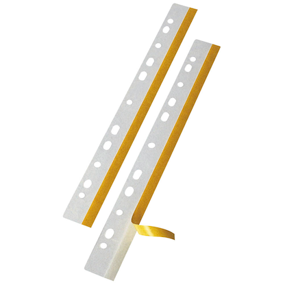 Artikelbild für VELOFLEX Heftstreifen, selbstklebend HEFTFIX® DIN A4 transparent Kunststoff, 50 St., Artikelnummer 494617