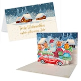 Artikelbild 1 für LUMA Weihnachtskarte Frohe Weihnachten LU POPUP 05 bunt, 1 St., Artikelnummer 716157