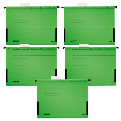 Artikelbild 2 für LEITZ Hängetaschen ALPHA® 1986 grün, 5 St., Artikelnummer 322331