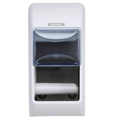 Artikelbild 8 für KATRIN Toilettenpapierspender 92384 weiß Kunststoff, 1 Rollen, Artikelnummer 865263