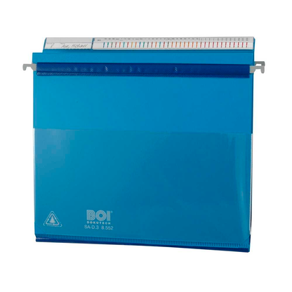Artikelbild für BOI 3-Deckel Patienten-Dokumentationsmappe 2-Ringe blau, 10 St., Artikelnummer 702116