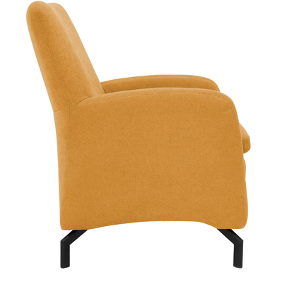 Artikelbild 4 für DOMO Collection Sessel Dallas dunkelgelb schwarz Stoff 68,0 x 82,0 x 93,0 cm, 1 St., Artikelnummer 764617