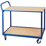 Artikelbild 1 für SZ Metall Tischwagen blau 100,0 x 50,0 x 90,0 cm, Artikelnummer 803684