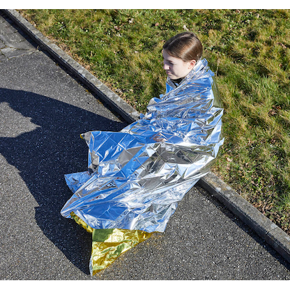 Artikelbild 5 für Holthaus Medical Rettungsdecke 160,0 x 210,0 cm, Artikelnummer 495109