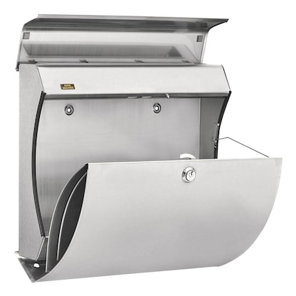 Artikelbild 5 für BURG WÄCHTER Briefkasten Verona 32500 silber, Artikelnummer 503403