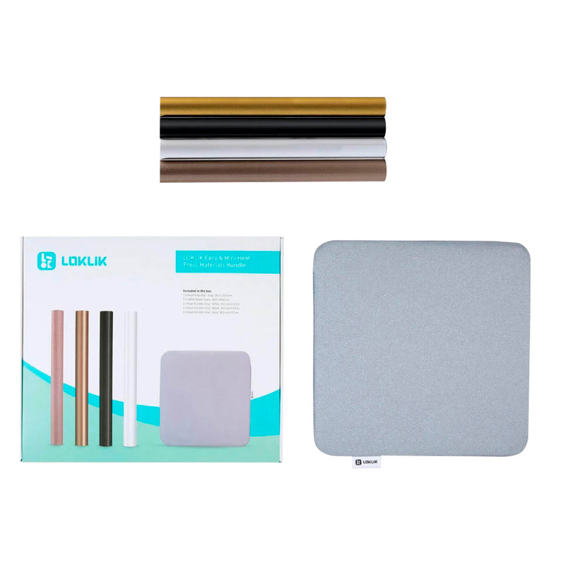 LOKLiK Starter-Bundle Bügelfolien-Set, 1 Set | office discount