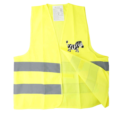 Artikelbild 4 für FIRST AID ONLY® unisex Warnweste ZEBRA neongelb Einheitsgröße, Artikelnummer 801169