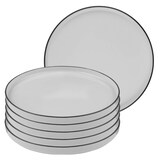 Artikelbild 1 für ID Fine Teller Modest Black Stolt grau Ø 21,0 cm, 6 St., Artikelnummer 633741