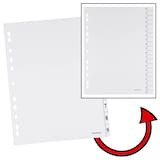 Artikelbild 1 für Trennblätter DIN A4 0-9 weiß, 250 g/qm, 100 St., Artikelnummer 203331