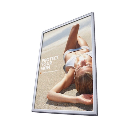 Artikelbild für Showdown® Displays Klapprahmen silber 62,4 x 87,1 cm, 1 St., Artikelnummer 514303
