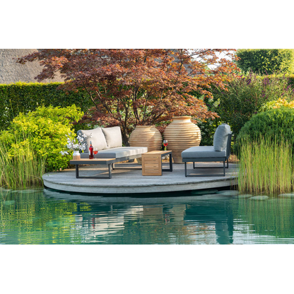 Artikelbild 4 für greemotion Loungegruppe Samara grau, anthrazit Holz, Metall, 8-teilig, Artikelnummer 422851