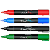 Artikelbild 1 für ALLboards Kreidemarker-Set farbsortiert 6,0 mm, 4 St., Artikelnummer 503397