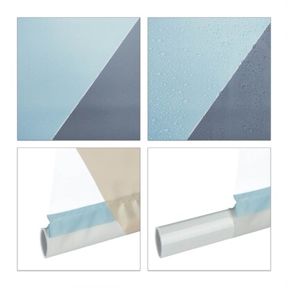 Artikelbild 9 für relaxdays Duschrollo Dreiecke 80,0 x 240,0 cm, Artikelnummer 520953