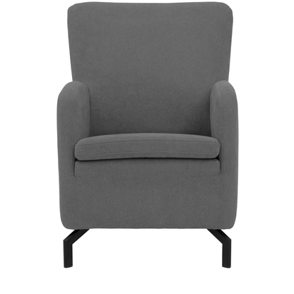 Artikelbild für DOMO Collection Sessel Dallas dunkelgrau schwarz Stoff 68,0 x 82,0 x 93,0 cm, 1 St., Artikelnummer 764781