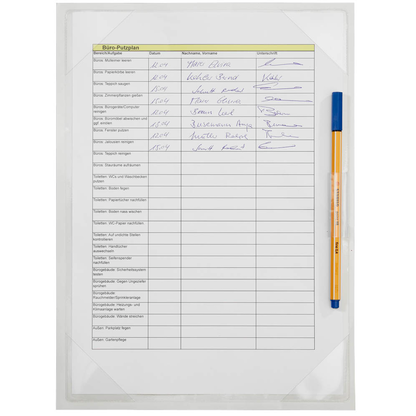 Artikelbild 2 für tarifold Dokumentenhüllen selbstklebend Kang easy write transparent A4, 2 St., Artikelnummer 356838