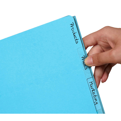 Artikelbild 3 für ELBA Personalhefter chic ULTIMATE Karton rot DIN A4 5x kaufmännische Heftung, 5 St., Artikelnummer 796284