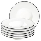 Artikelbild 1 für ID Fine Teller Modest Black Miro grau Ø 29,0 cm, 6 St., Artikelnummer 634008