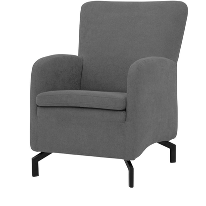 Artikelbild 3 für DOMO Collection Sessel Dallas dunkelgrau schwarz Stoff 68,0 x 82,0 x 93,0 cm, 1 St., Artikelnummer 764781