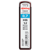 Artikelbild 1 für rotring Feinminen-Bleistiftminen schwarz HB 0,7 mm, 12 St., Artikelnummer 371134