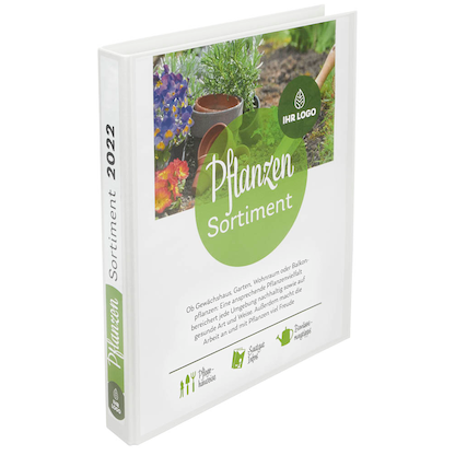 Artikelbild für VELOFLEX VELODUR® Präsentationsringbücher 4-Ringe weiß 4,0 cm DIN A4, 10 St., Artikelnummer 599480