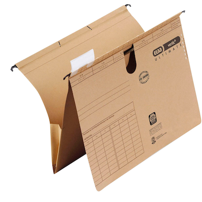 Artikelbild 5 für ELBA Taschenhefter vertic ULTIMATE Karton naturbraun DIN A4 1x kaufmännische Heftung, 25 St., Artikelnummer 393942