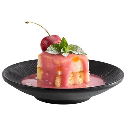 Artikelbild 2 für APS Teller NERO schwarz Ø 15,0 cm, 1 St., Artikelnummer 193866