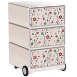 Artikelbild 1 für PAPERFLOW easyBox Garden Factory Rollcontainer weiß, bunt 60299 4 Auszüge 39,0 x 43,6 x 64,2 cm, Artikelnummer 215899