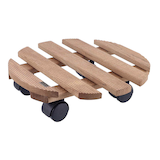 Artikelbild 1 für WAGNER® design yourself Pflanzenroller COUNTRY GH 0183 Holz, Ø 30,0 cm dunkelbraun rund, 1 St., Artikelnummer 419954